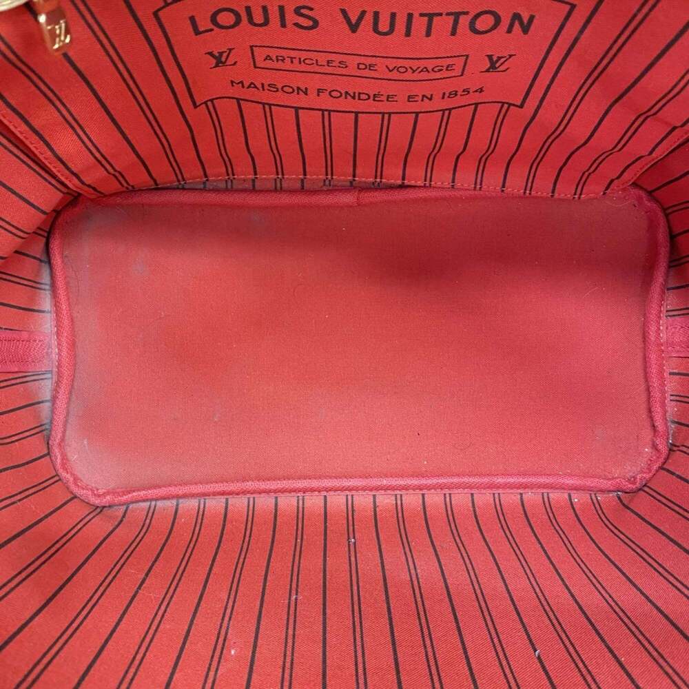 LOUIS VUITTON Brown Monogram Neverfull MM Tote Bag - Picture 4 of 15